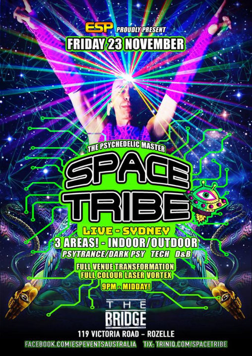 Space Tribe Live · 23 Nov '18, 21:30
