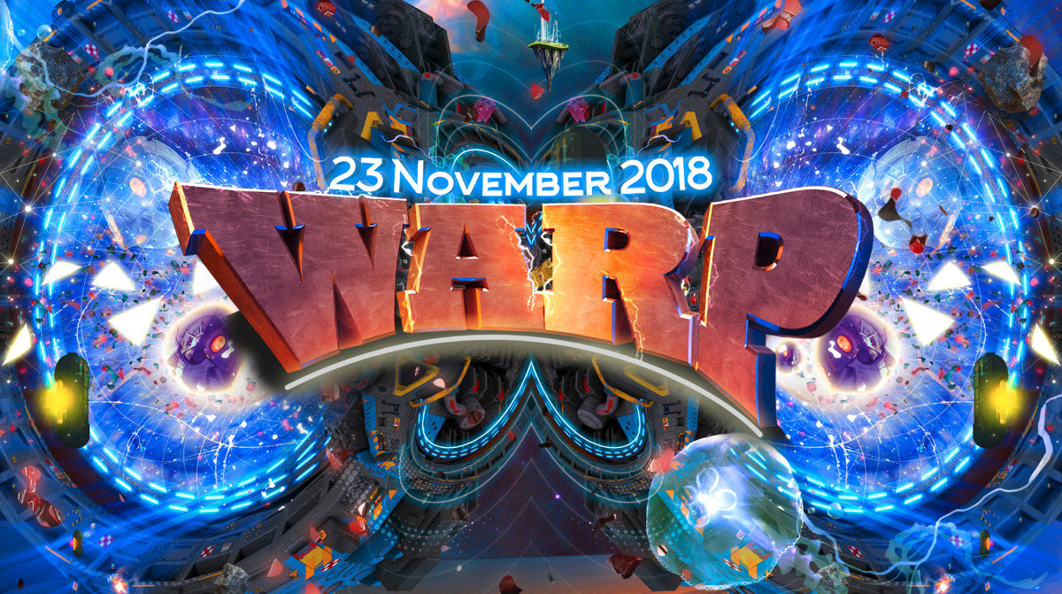 Party Flyer Warp presents: "Portal to Mars!" 23 Nov '18, 23:00
