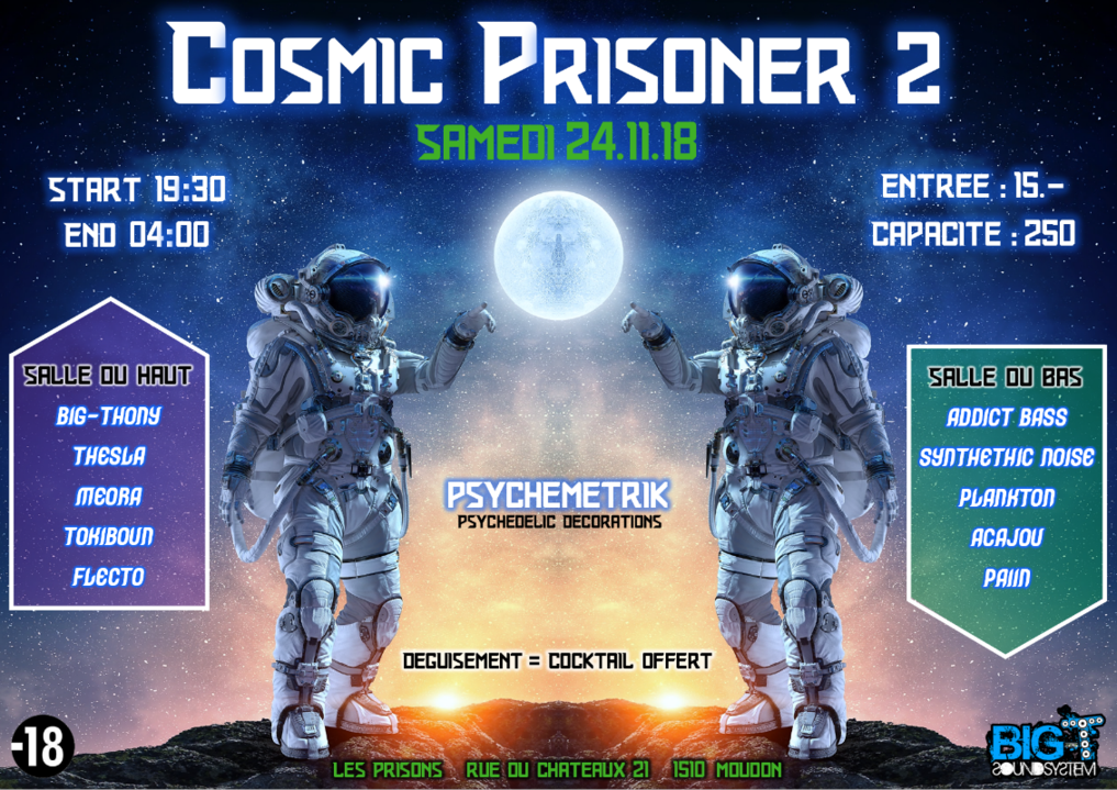 Cosmic Prisoner 2 · 24 Nov 18, 19:00