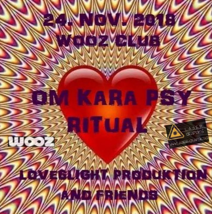 Party Flyer Om Kara Psy Ritual 24 Nov '18, 22:00
