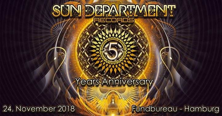 Sun Department Label Night - 5 Years Anniversary · 24 Nov '18, 22:00
