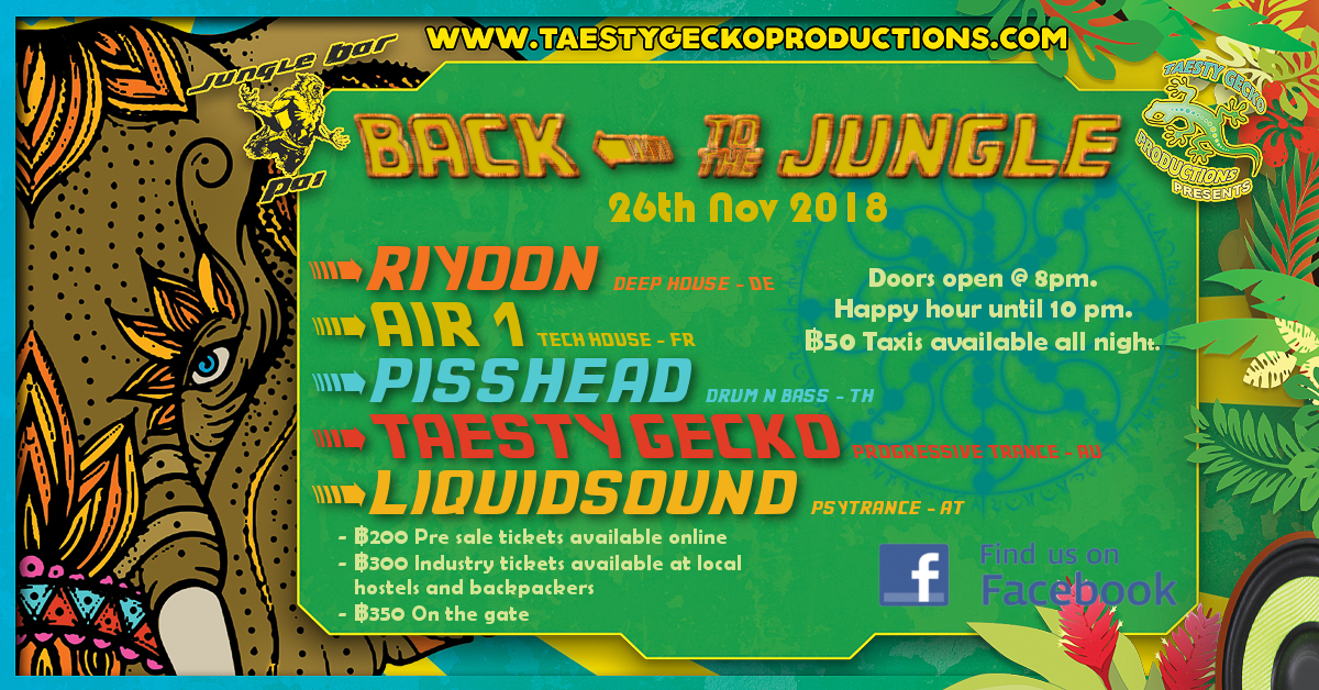 Back To The Jungle · 26 Nov 18, 19:00