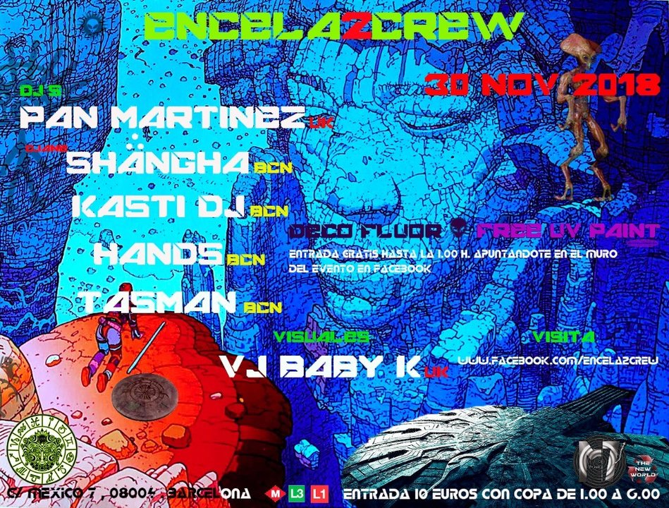 ENCELA2CREW PRESENTS: · 30 Nov '18, 23:30