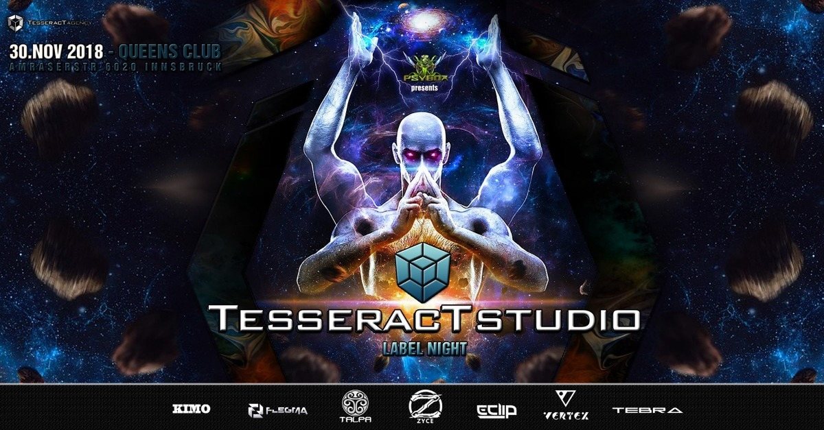 Psybox pres. BIG Tesseract Studio Label Night · 30 Nov '18, 22:00