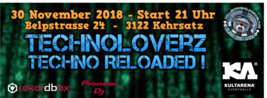 TechnoLoverZ - Techno Reloaded ! (30 Nov. 2018) · 30 Nov '18, 21:00