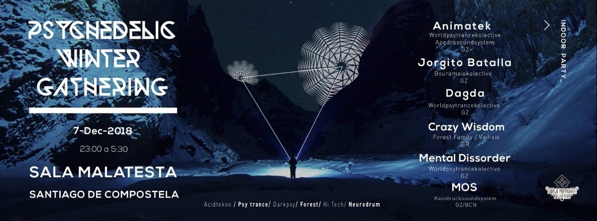Psychedelic Winter Gathering · 7 Dec 18, 23:00
