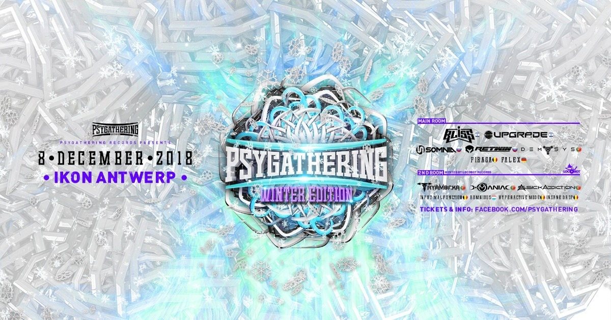 Psygathering Winter edition 2 rooms · 8 Dec 18, 23:00