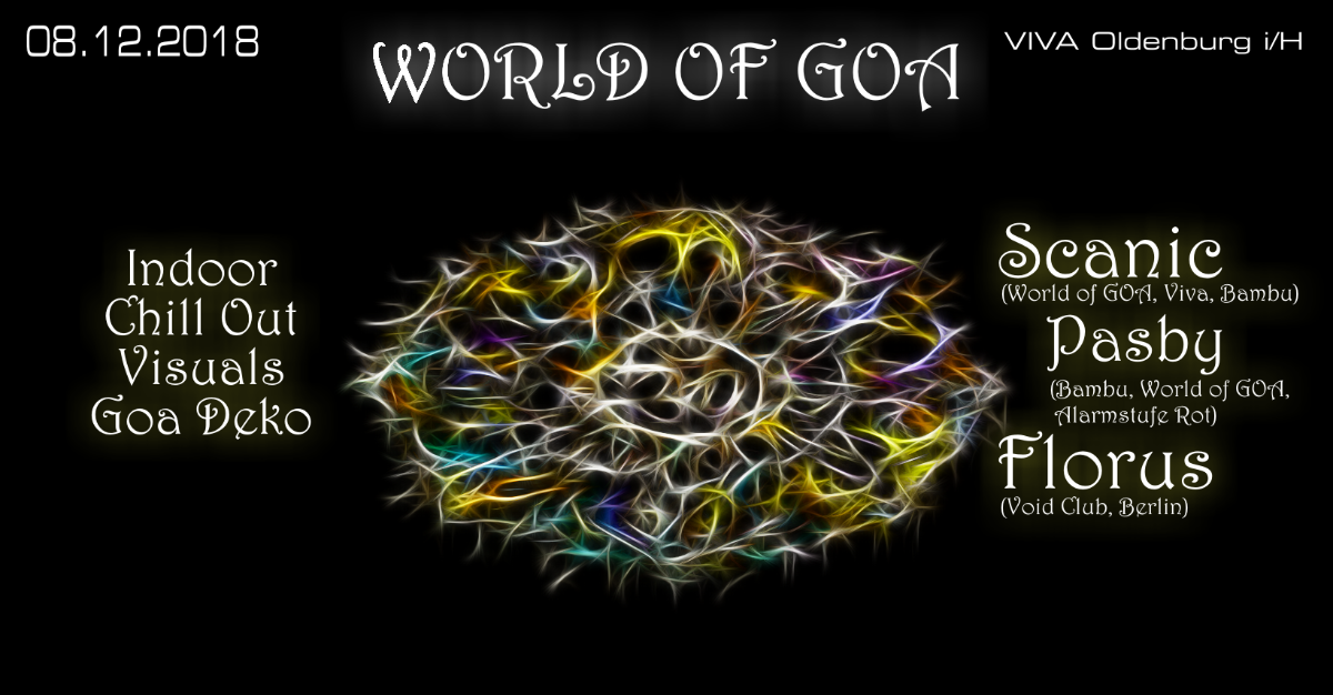 World of GOA · 8 Dec '18, 22:00