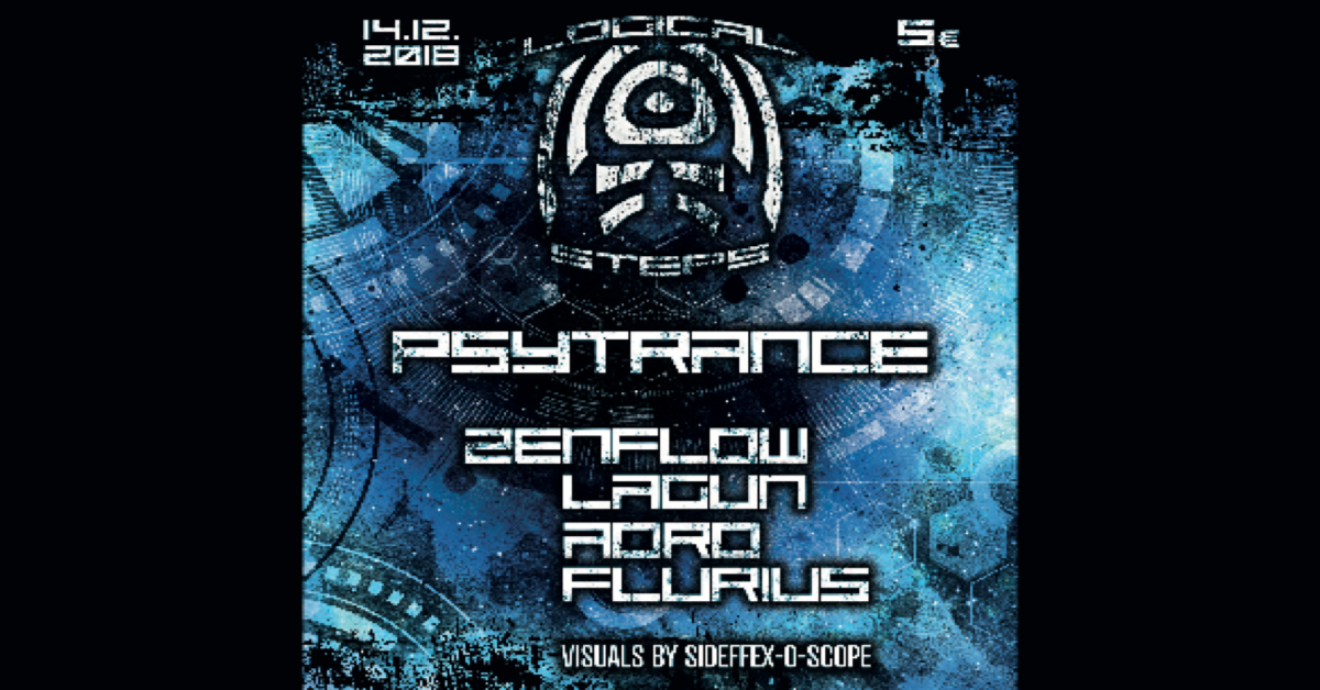 Party Flyer Logical Steps #.XI. 14 Dec '18, 23:00