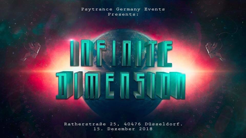 Party Flyer INFINITE DIMENSION w/Rematic Live (DÜSSELDORF) 15 Dec '18, 22:00