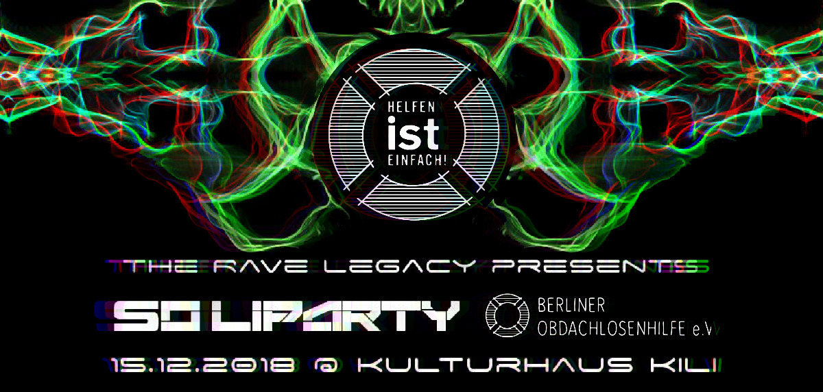 Solidaritäts Party Berliner Obdachlosen Hilfe e.V. · 15 Dec 18, 22:00