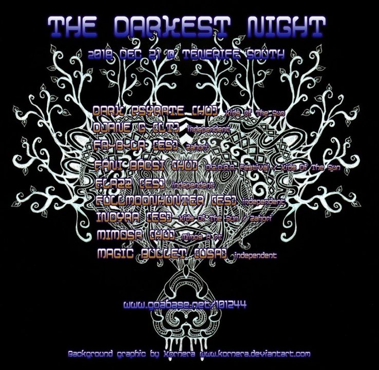 Party Flyer The Darkest Night 2018 21 Dec '18, 18:00
