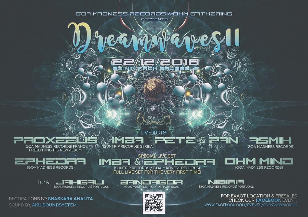 Dreamwaves II · 22 Dec '18, 20:00