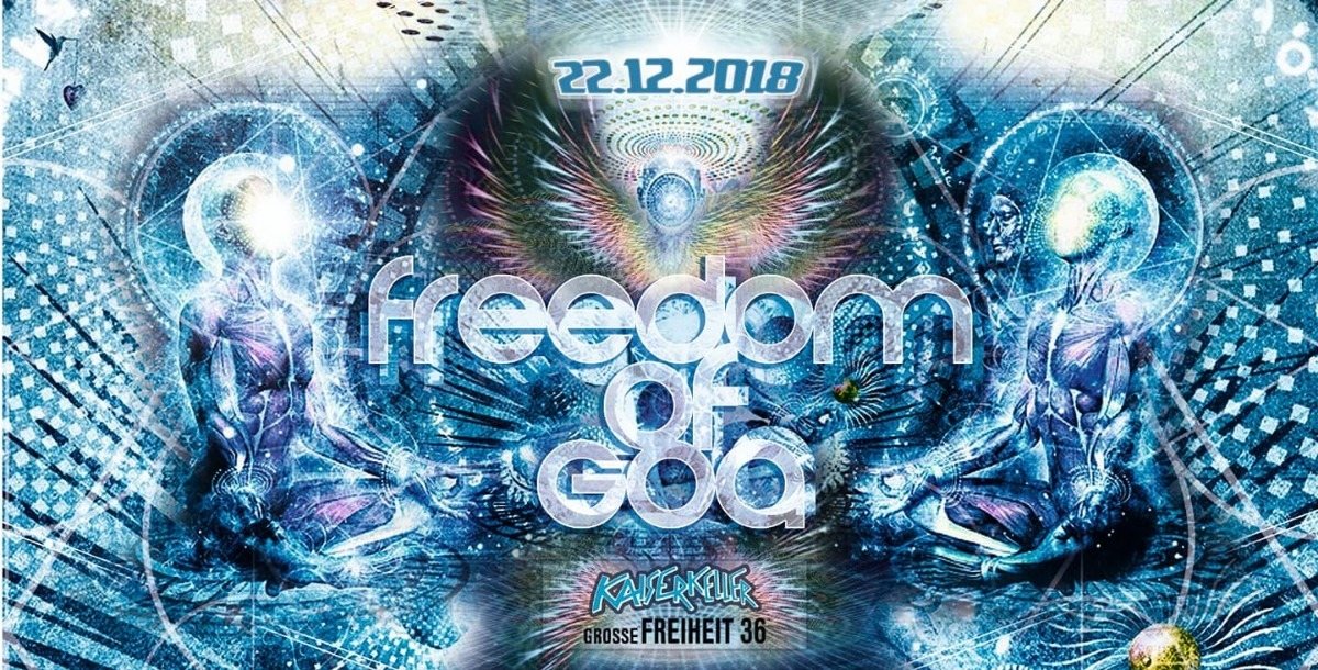 Party Flyer Freedom of Goa 22 Dec '18, 22:00