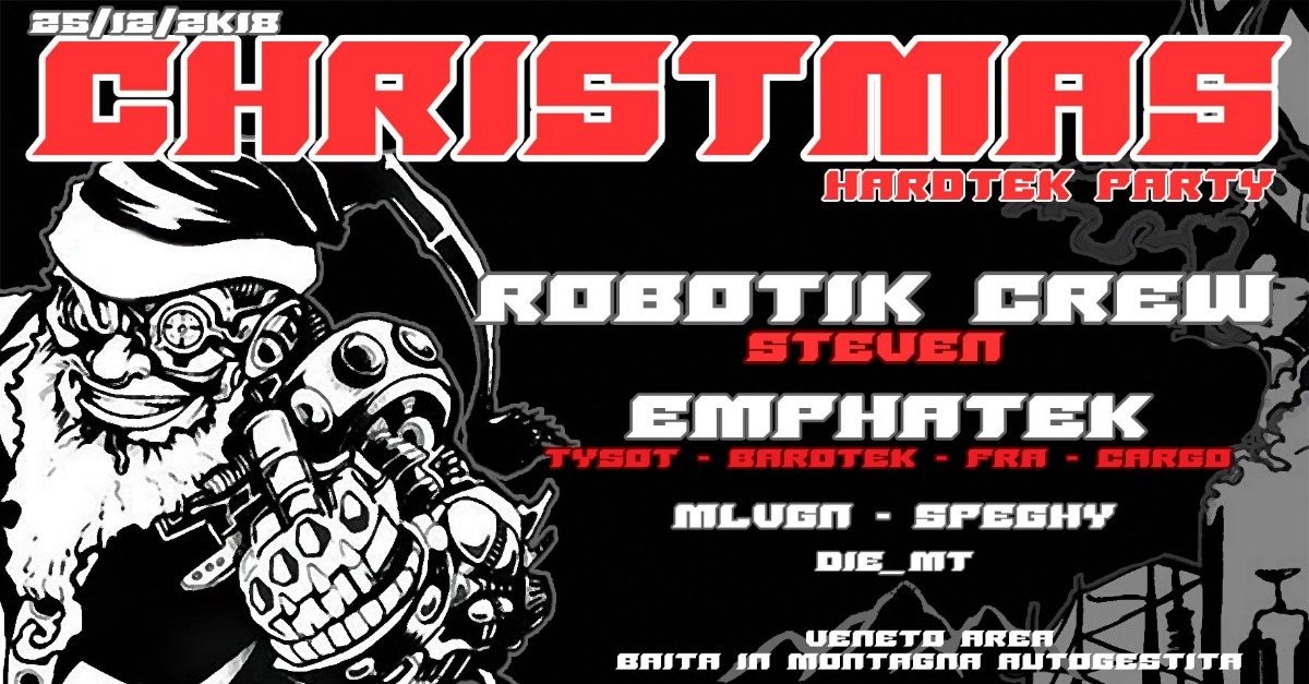 Party Flyer christmas hardtek party 25 Dec '18, 22:00