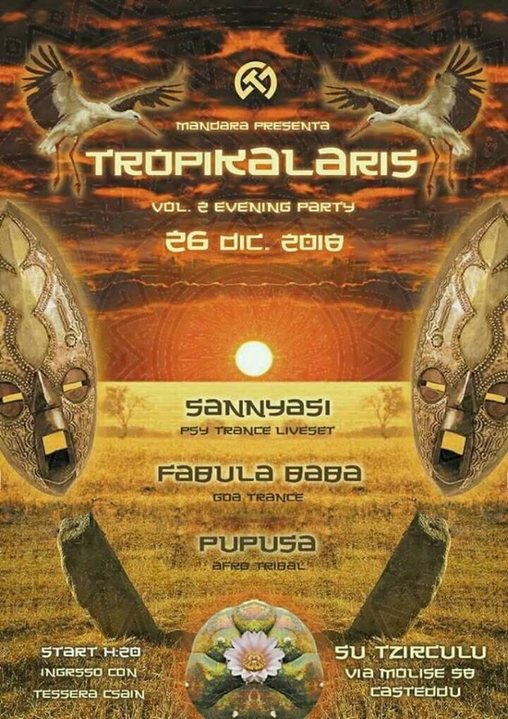 Tropikalaris Vol. 2 - Tribadelic Evening Party · 26 Dec 18, 20:00