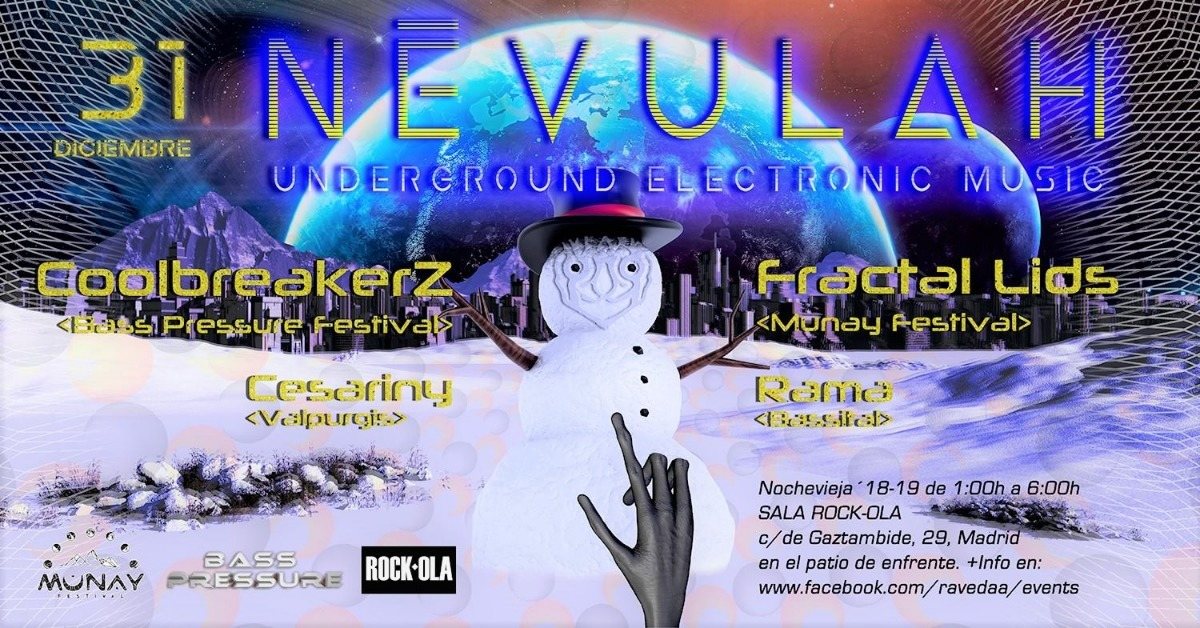 Fiesta Névulah Next 31:12 · 31 Dec '18, 23:30
