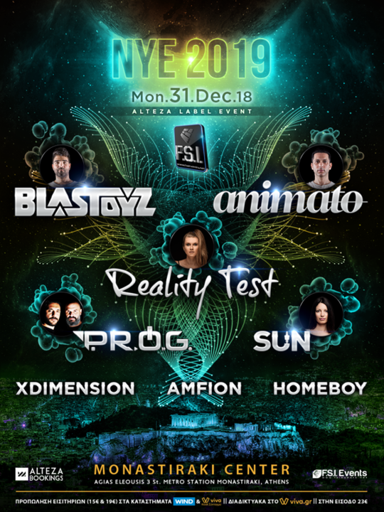 FSI NYE (31.Dec), Athens! · 31 Dec 18, 23:30