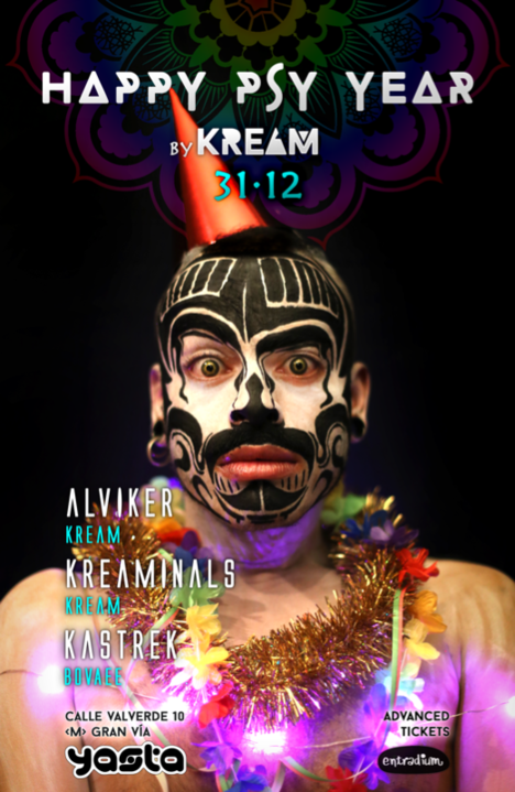 Party Flyer Happy Psy Year 31 Dec '18, 23:30