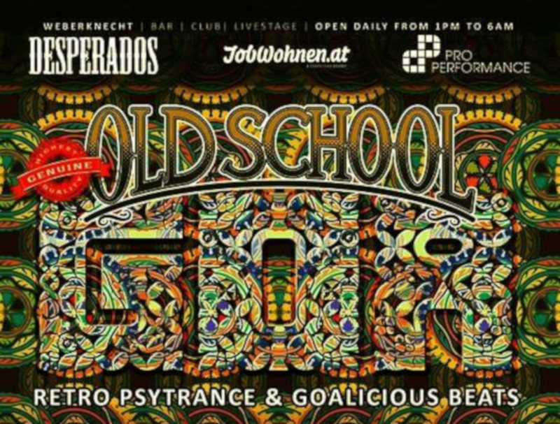 Party Flyer Oldschool Goa Party 12 Jan '19, 22:00
