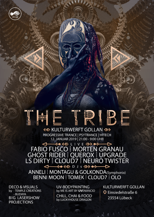 The Tribe · 12 Jan 2019 · Lübeck (Germany) · goabase ॐ parties and people