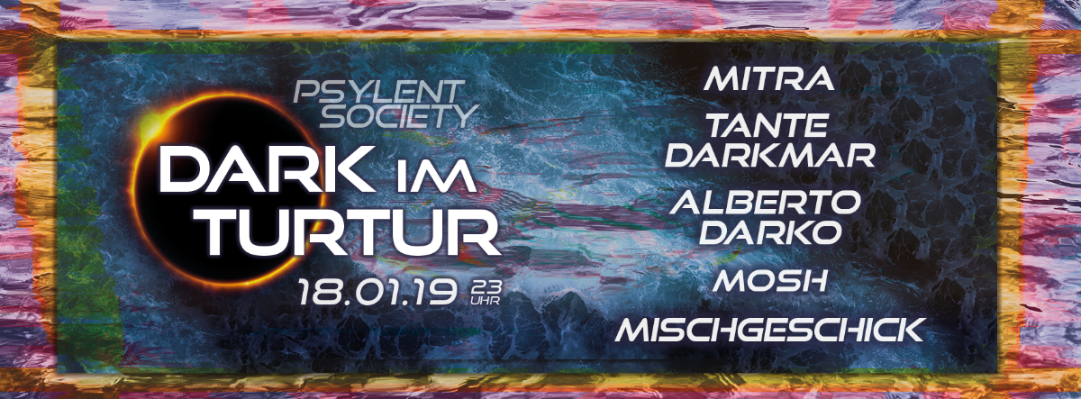 Party Flyer Dark im TurTur #2 18 Jan '19, 22:00