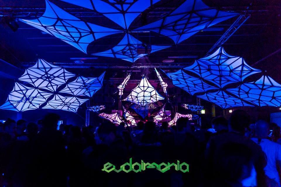 Party Flyer EUDAIMONIA abbraccia U-RECKEN 19 Jan '19, 22:00