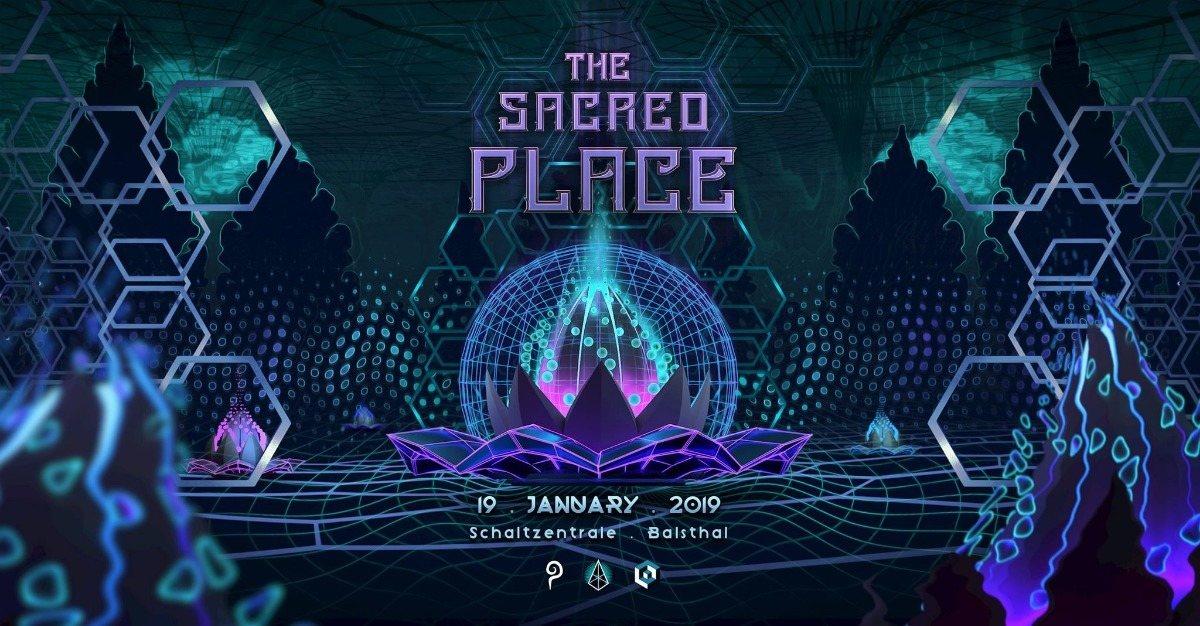 Party Flyer The Sacred Place 19 Jan '19, 22:00