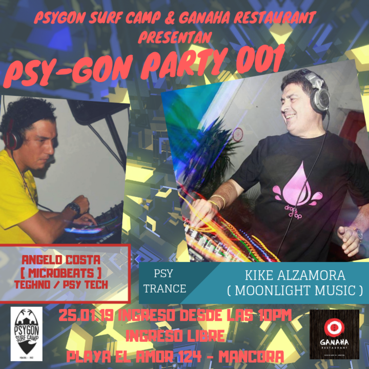 PSY-GONE PARTY 001 · 25 Jan '19, 22:00