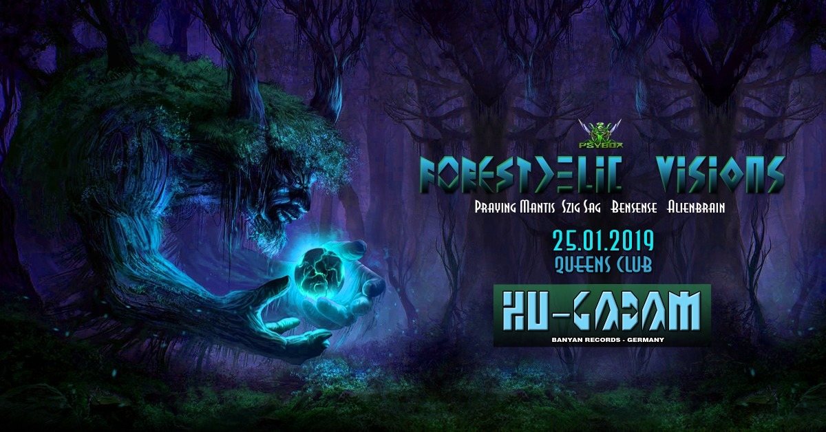 Psybox - Forestdelic Visions with Hu-Gadam · 25 Jan '19, 22:00