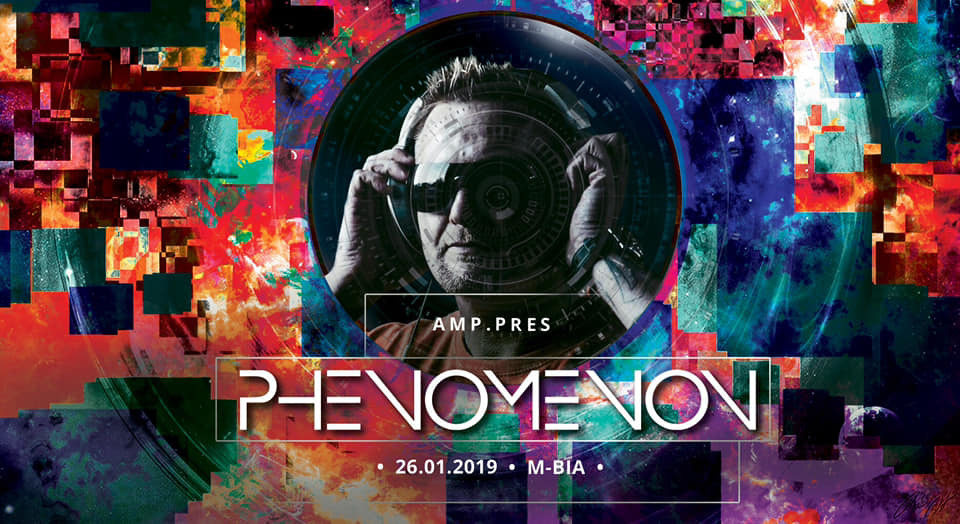Party Flyer AMP.pres Phenomenon (Dk) 26 Jan '19, 23:00