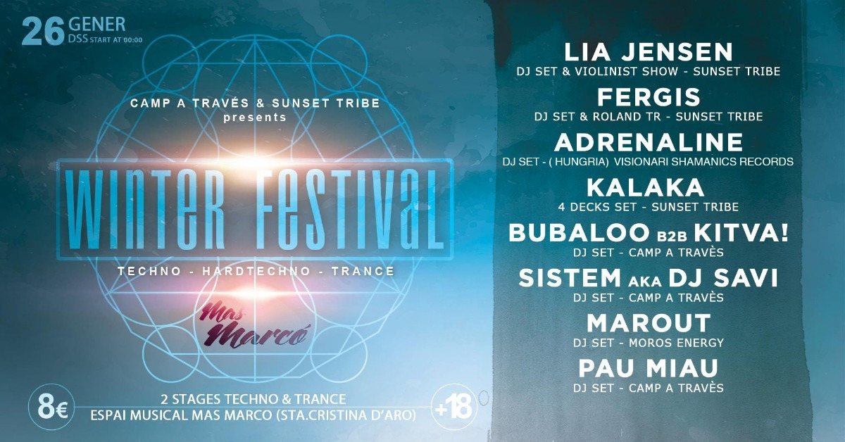 WINTER FESTIVAL · 26 Jan '19, 23:30