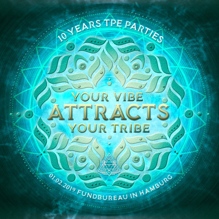 Party Flyer Your vibe attracts your tribe ★ 7 Chakras Warm Up 1 Feb '19, 23:00