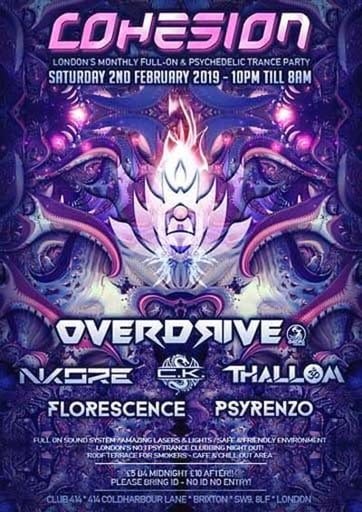 Cohesion PsyTrance Adventure · 2 Feb '19, 23:00