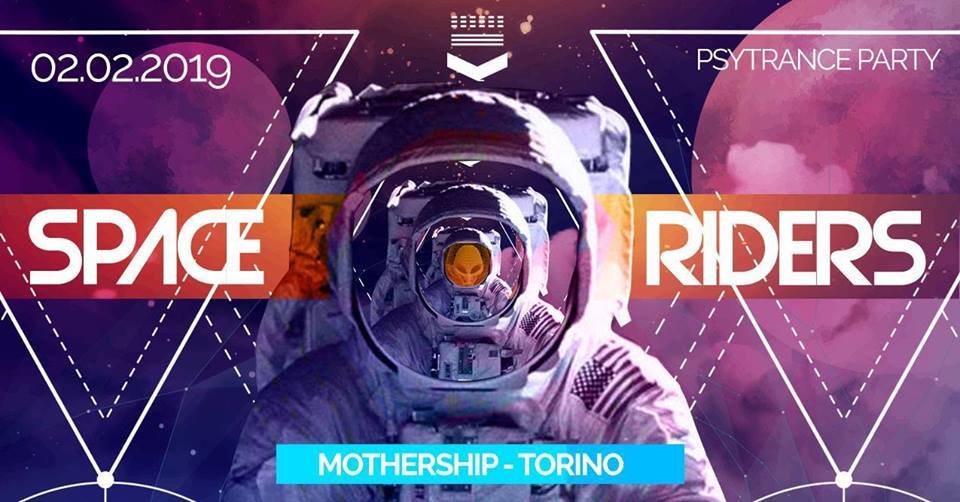 Party Flyer SPACE RIDERS 2 Feb '19, 23:00