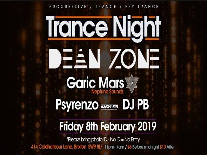 Party Flyer Club 414 Presents Trance Night (Trance & Psy Trance) 8 Feb '19, 23:00