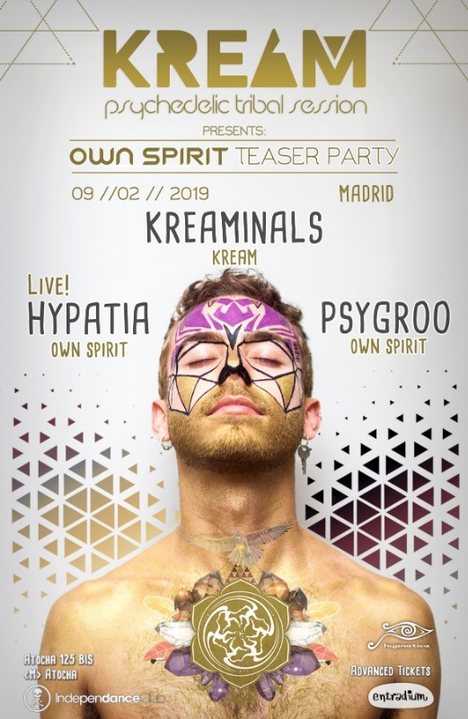 Party Flyer Own Spirit Festival Teaser Party 9 Feb '19, 23:30