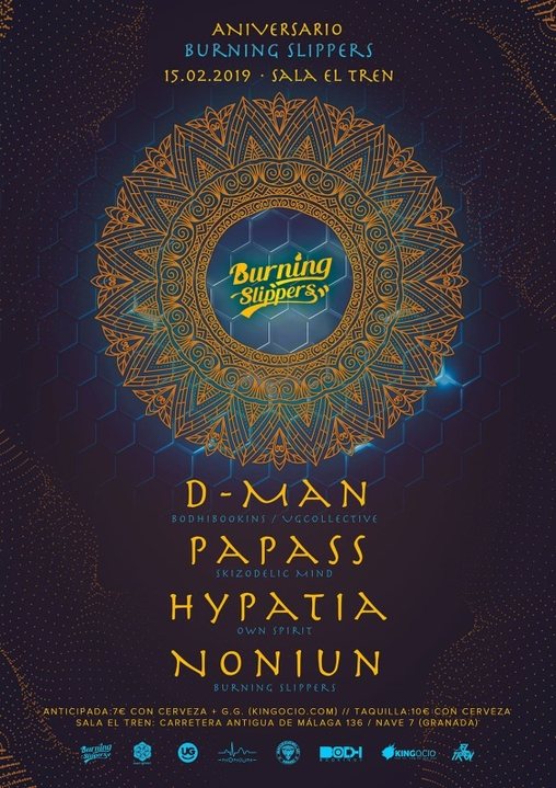 Burning Slippers: 6º Aniversario · 15 Feb '19, 23:30