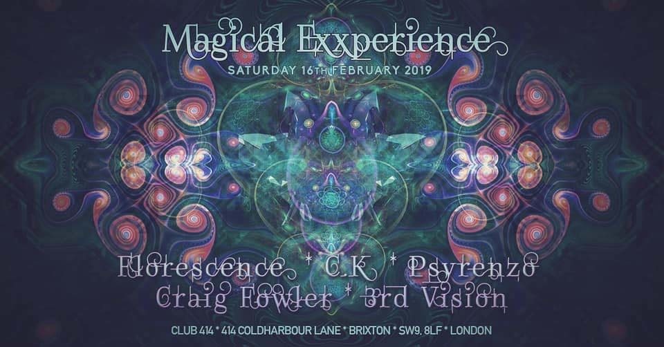Party Flyer Magical Exxperience 16 Feb '19, 23:00