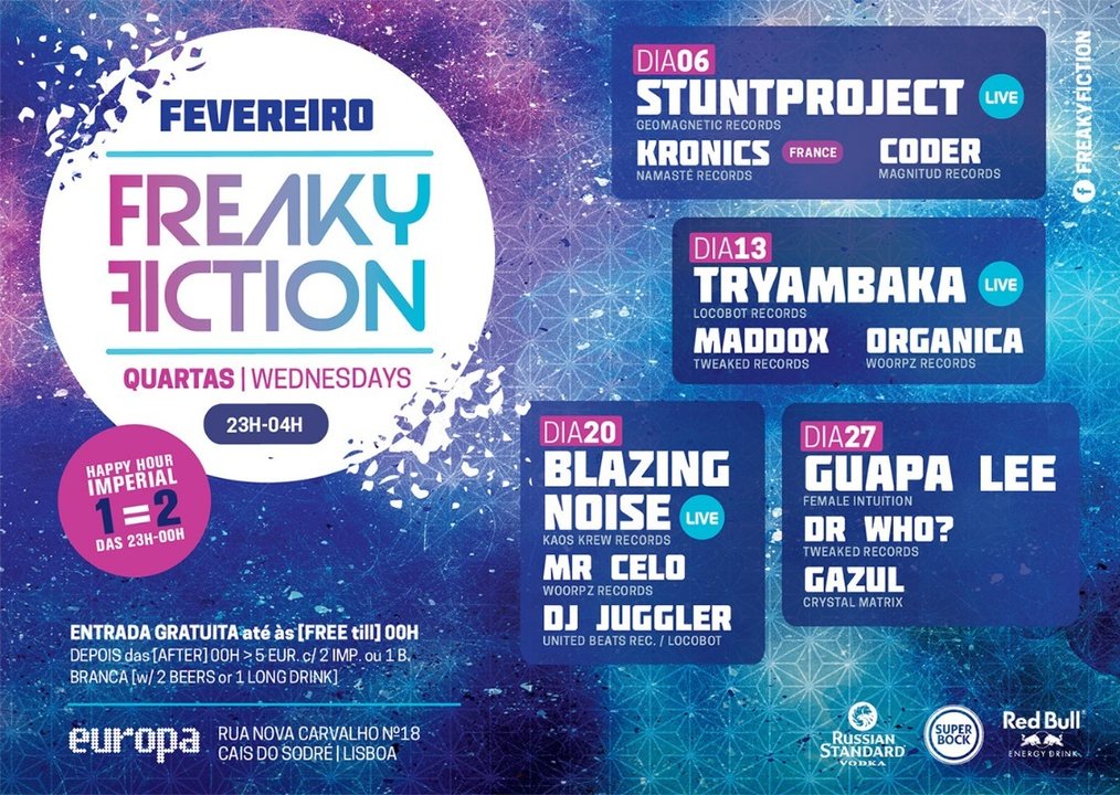 FREAKY FICTION · 20 Feb 19, 23:00