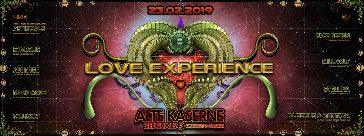 **LOVE EXPERIENCE** Alte Kaserne Zürich · 23 Feb '19, 22:30