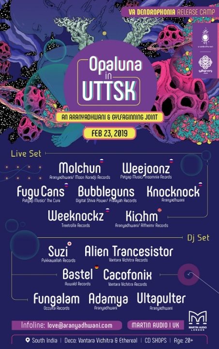 Opaluna in UTTSK l Gylfaginning Records & Aranyadhwani !! · 23 Feb '19, 16:00