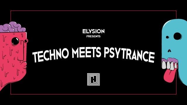 Party Flyer Elysion - Techno meets Psytrance III 1 Mar '19, 23:00