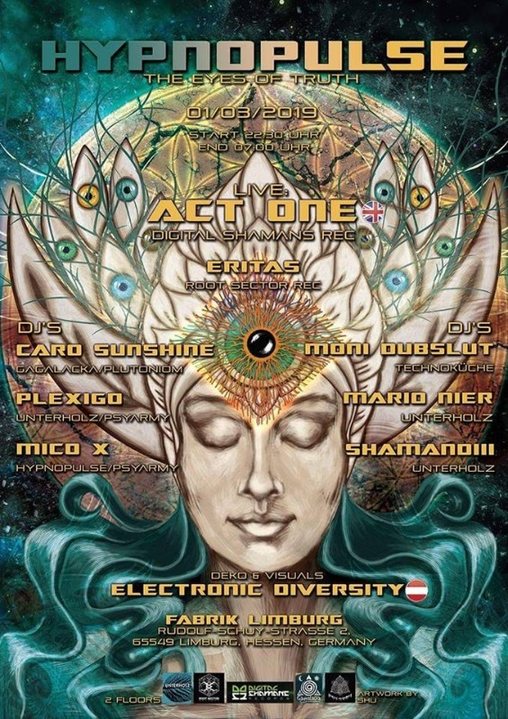 Hypnopulse - The Eyes of Truth - Act One live at Fabrik Limburg · 1 Mar 19, 23:30