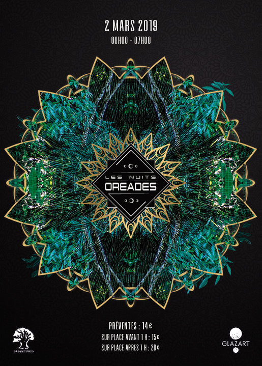 Nuit Oréades ॐ Samedi 2 Mars 2019 · 2 Mar '19, 23:30