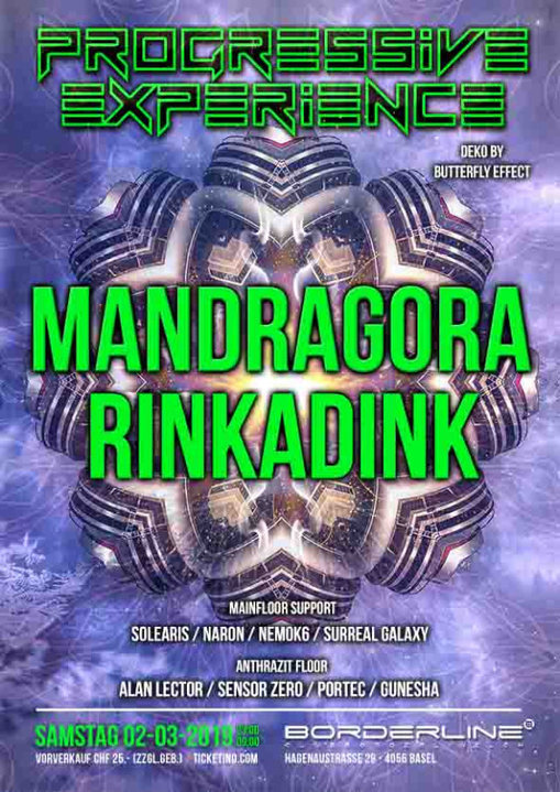 Progressive Experience with Mandragora & Rinkadink · 2 Mar '19, 23:00