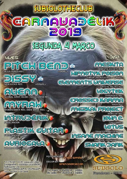 CARNAVADÉLIK 2019 · 4 Mar '19, 23:30