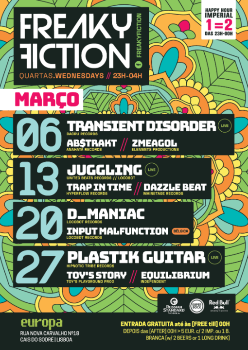 FREAKY FICTION · 6 Mar '19, 23:00