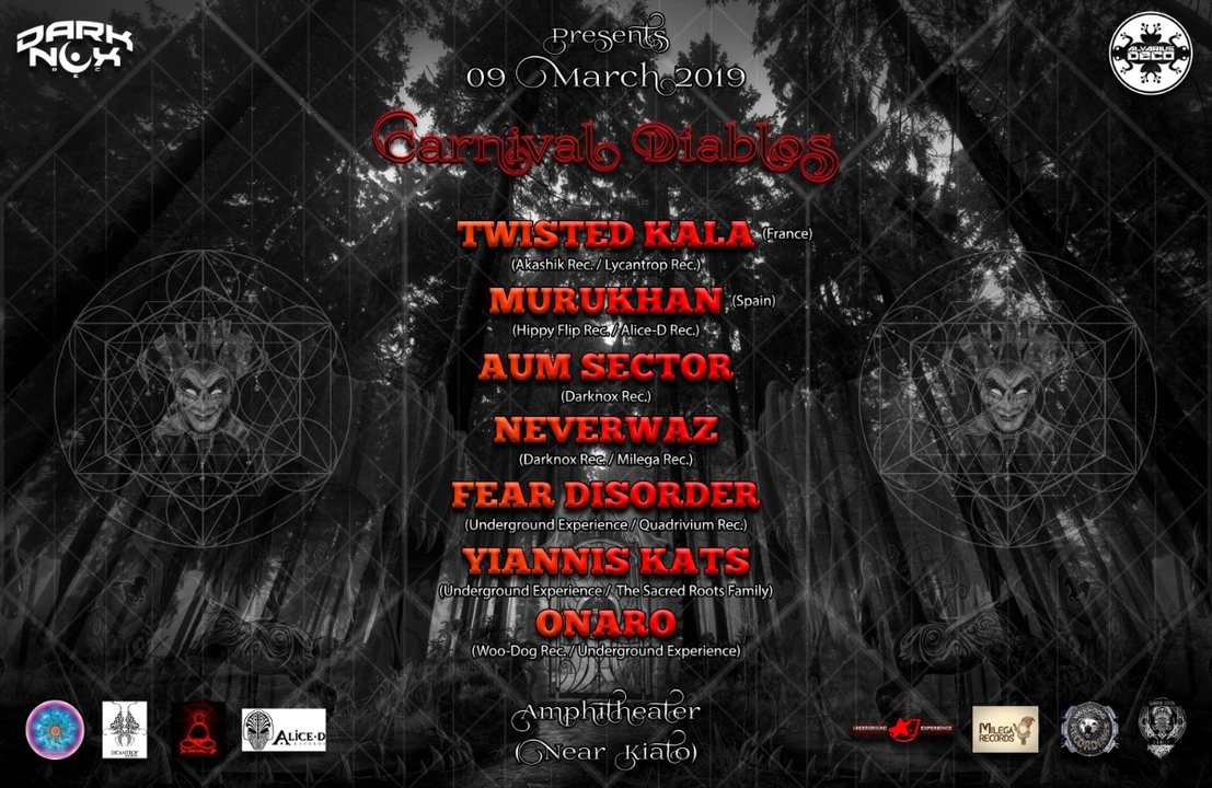 Party Flyer Carnival Diablos 9 Mar '19, 19:00