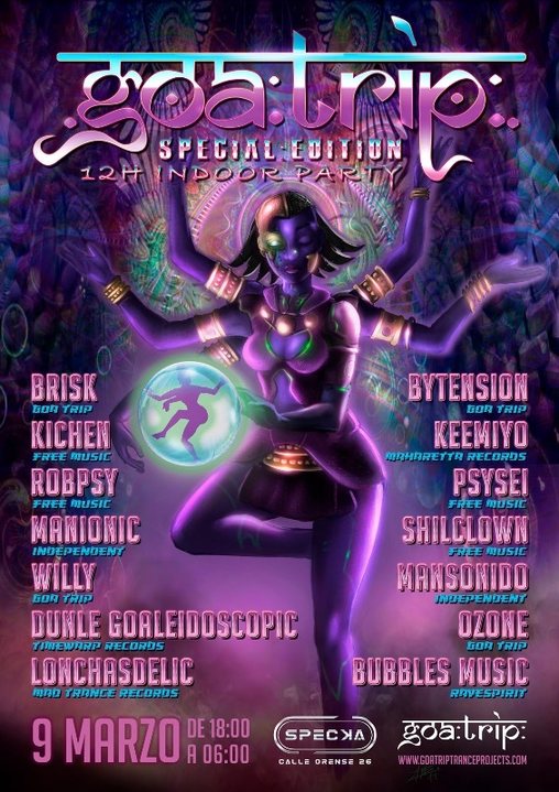 Party Flyer GOA TRIP Special Edition 9 Mar '19, 18:00